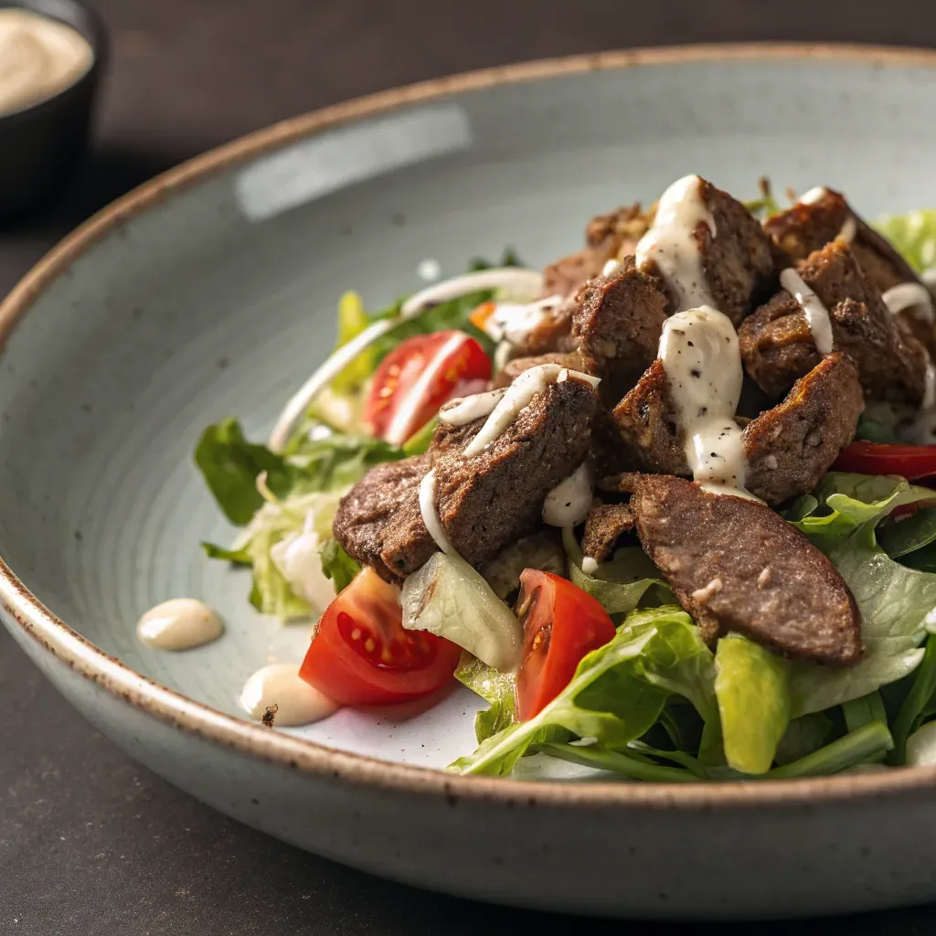 Салат с куриной печенью, 50 г